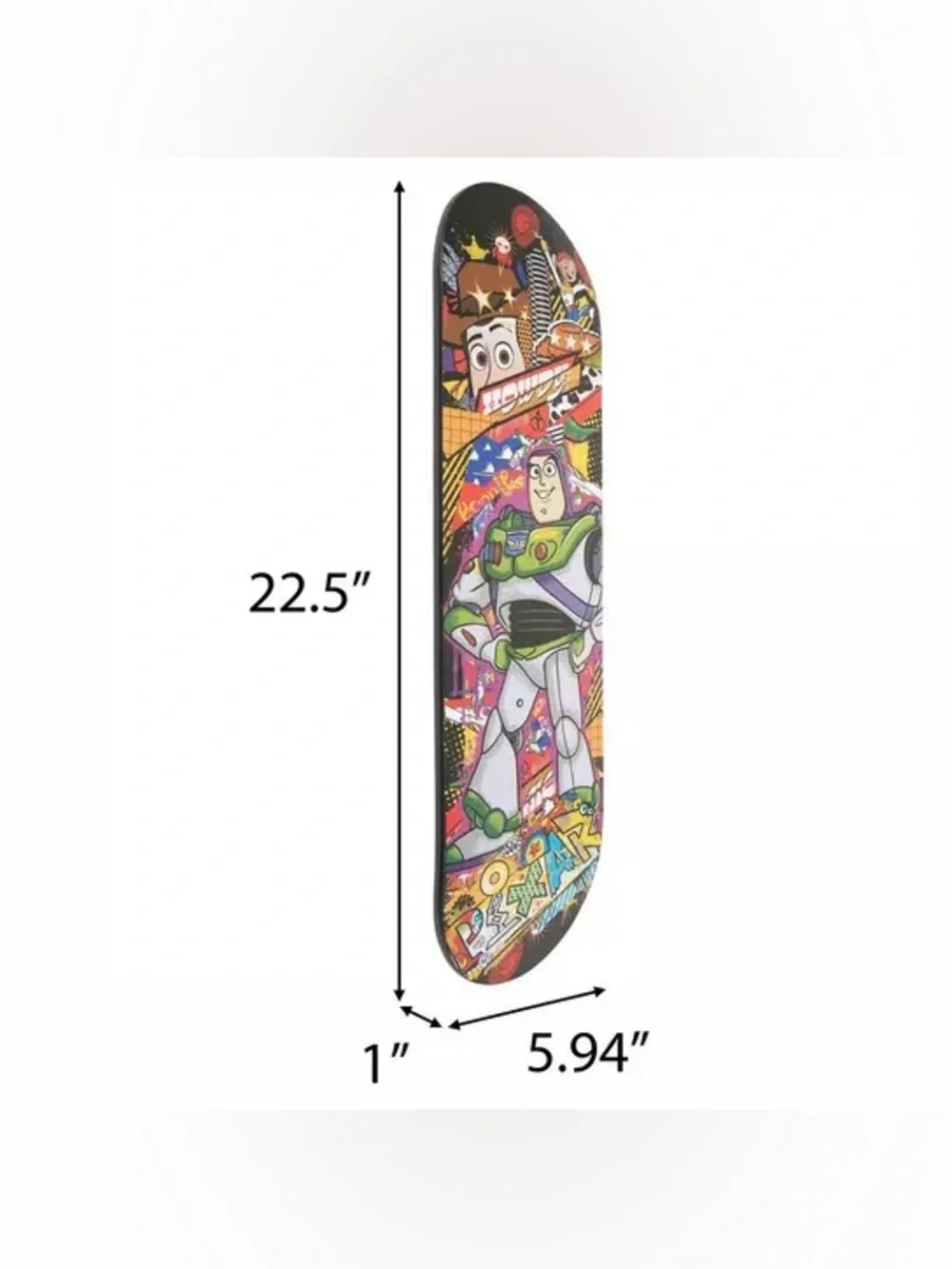 Toy Story Skate Deck Wood Wall Decor